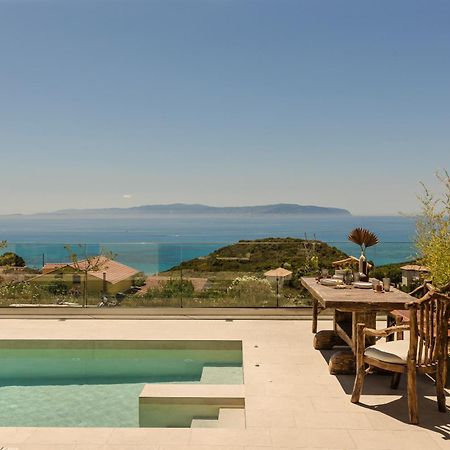 Hilaritas Luxury Suites Sea View, Private Pool & Jacuzzi Paradise Ratzaklíon Exteriér fotografie