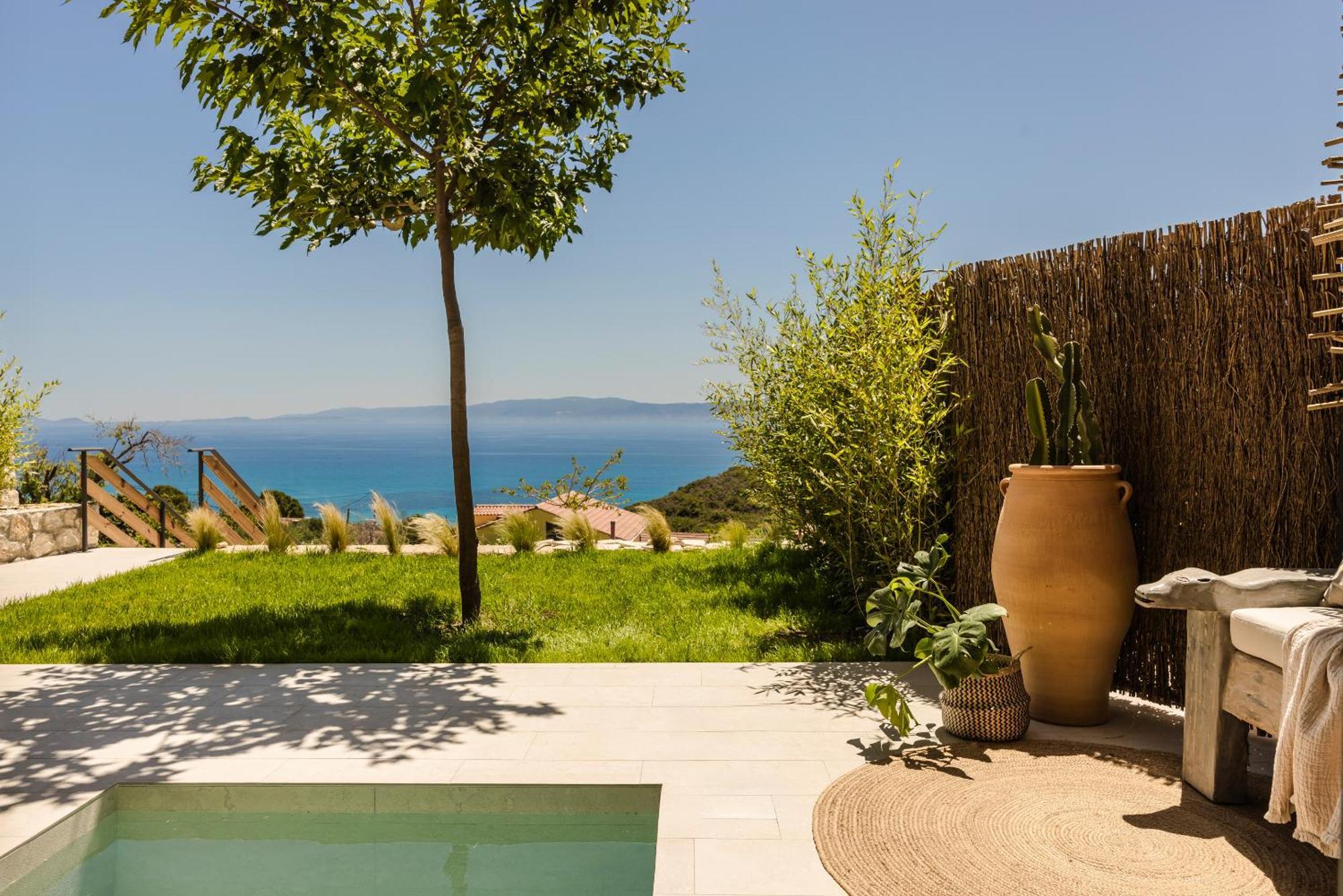 Hilaritas Luxury Suites Sea View, Private Pool & Jacuzzi Paradise Ratzaklíon Exteriér fotografie