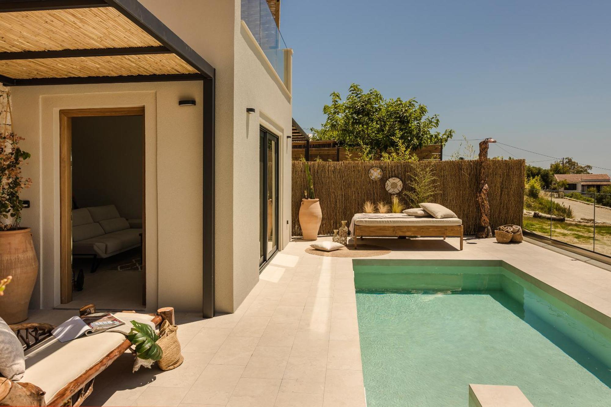 Hilaritas Luxury Suites Sea View, Private Pool & Jacuzzi Paradise Ratzaklíon Exteriér fotografie