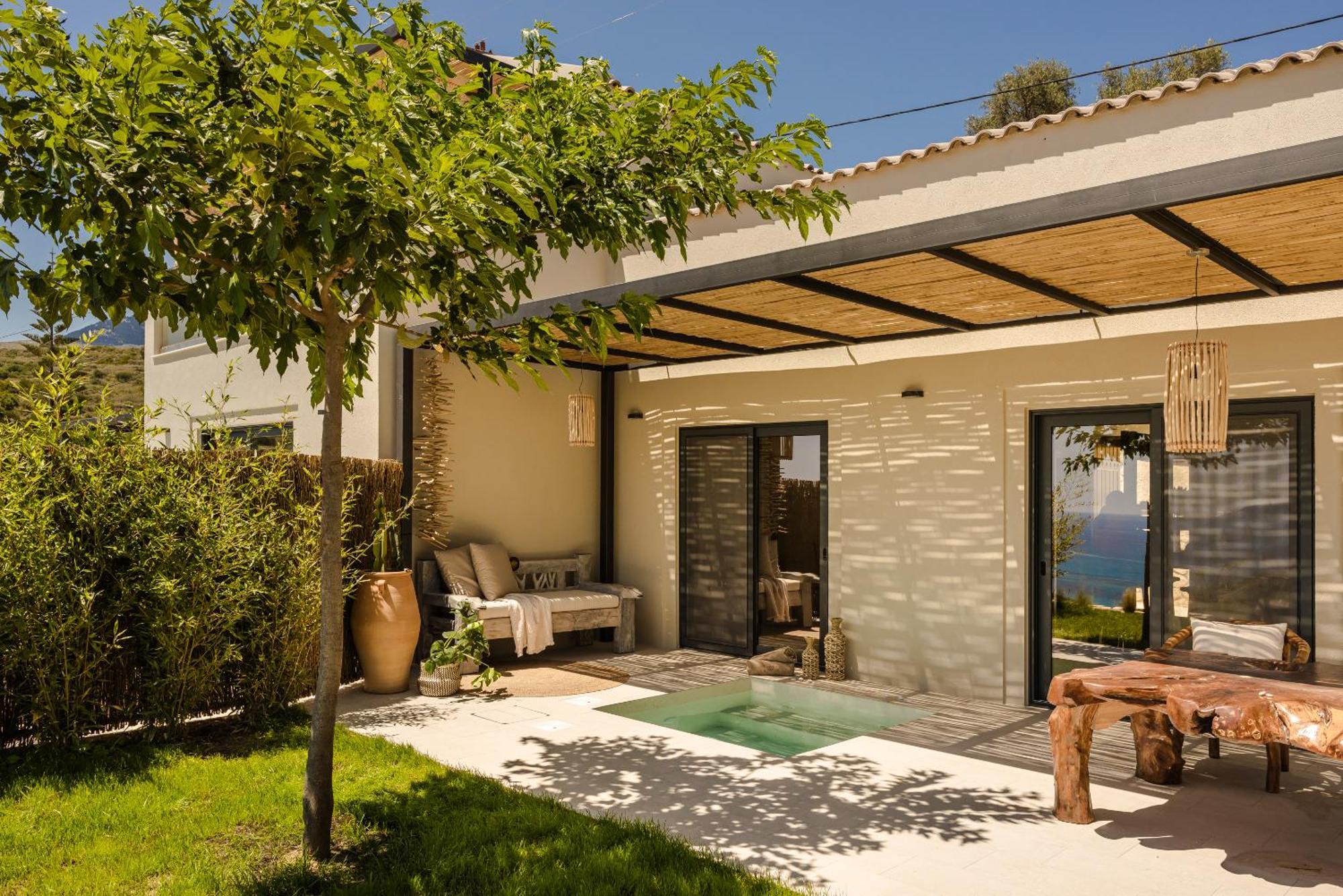 Hilaritas Luxury Suites Sea View, Private Pool & Jacuzzi Paradise Ratzaklíon Exteriér fotografie